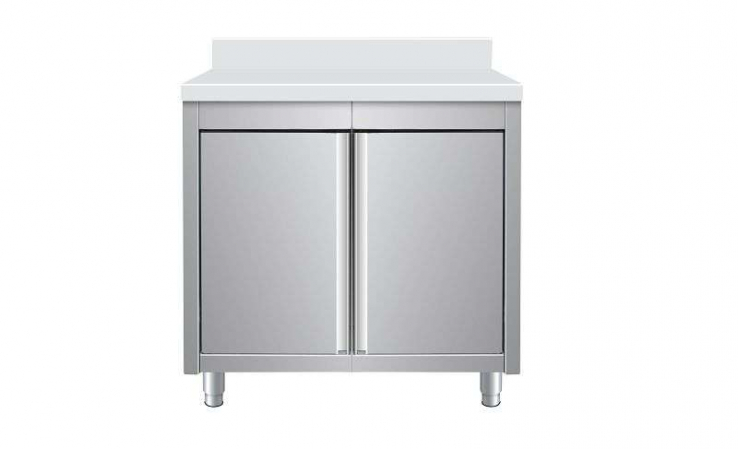 Skyrainbow Arbeitsschrank 80×70 cm – mit 3D-Aufkantung