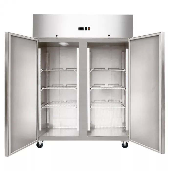 Edelstahlkühlschrank, Inhalt 1333 Liter, GN2/1