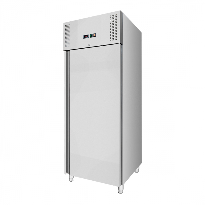 Tiefkühlschrank Edelstahl Glastür 700 Ltr