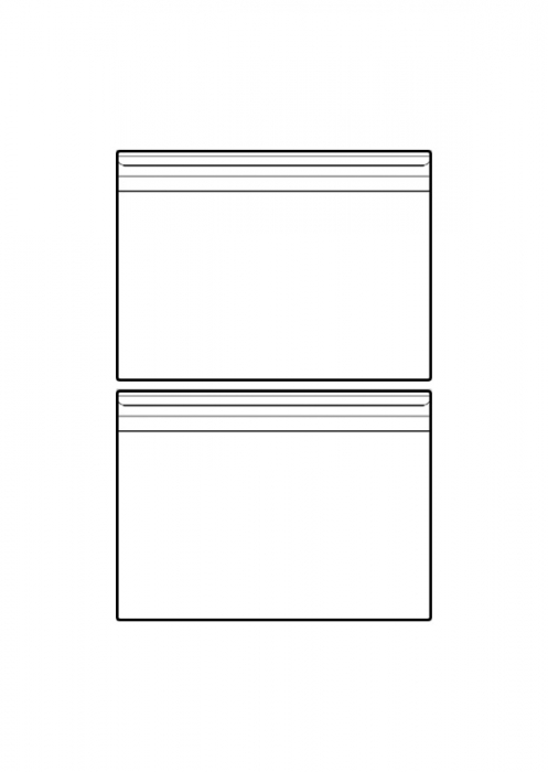 Skyrainbow Schubladenblock GN 1/1 – 1/2+1/2 (700er Serie)