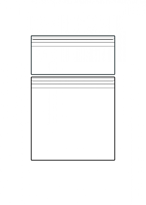 2er Schubladenblock 1/3+2/3 für Kühltisch 700 Serie