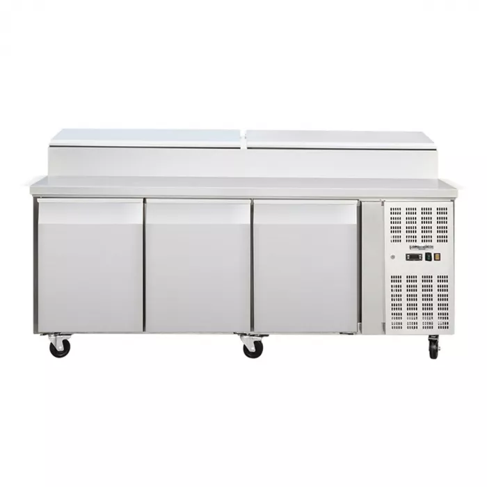 Zubereitungstisch 3-türig 10 x GN1/3 2 bis 8°C - Gastrohot