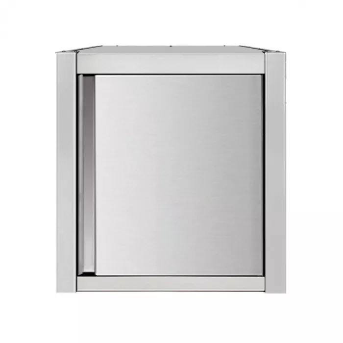 Wandhängeschrank 60 x 40 mit Tür - Edelstahl - Gastro Küchenmöbel