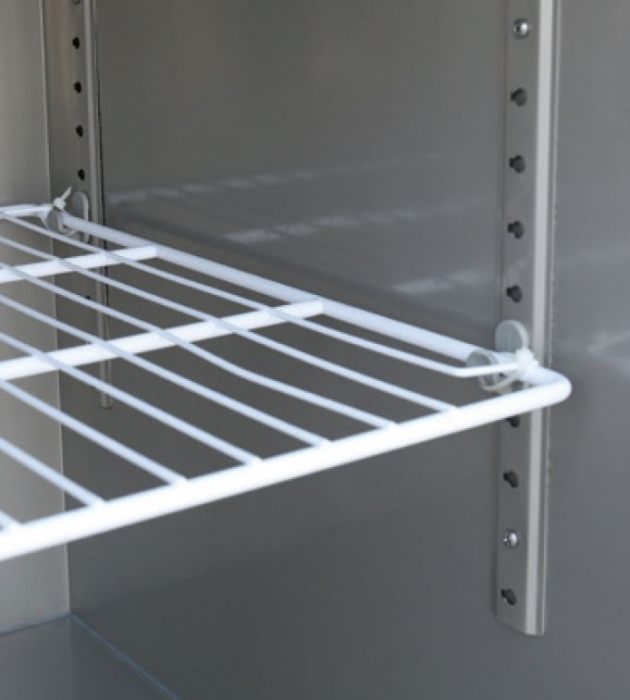 Tragrost für Kühltisch – THP 700 Serie, 333×530 mm (Stahl weiß)