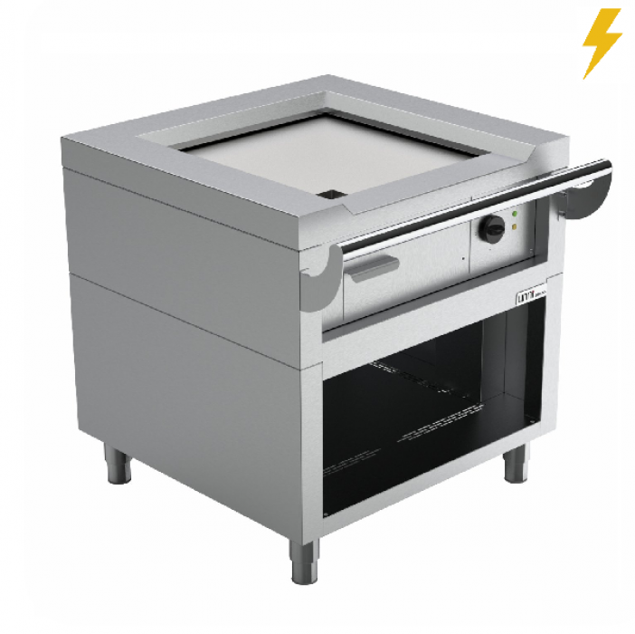 Teppanyaki-Grill elektrisch 4,5 kW 400V Edelstahl Profi-Gerät