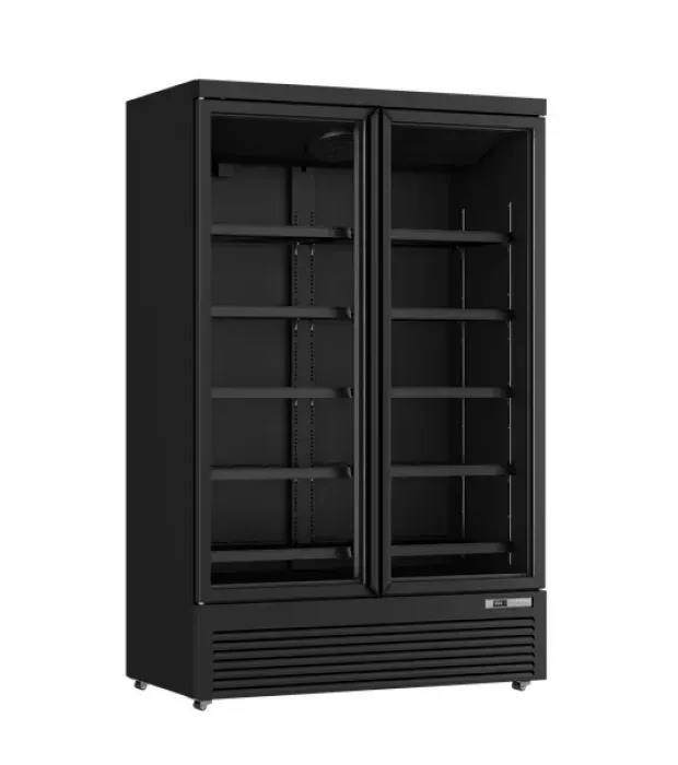 Getränkekühlschrank 1081L Schwarz 0°C bis +10°C Lüfterkühlung