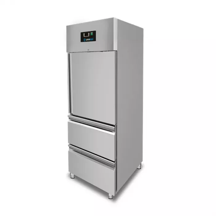 Kühlschrank 1 Tür GN 2/1 650 Liter Automatik 2 Schubladen