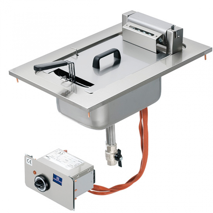 Elektro-Fritteuse | Einbaumodell | 10 Liter