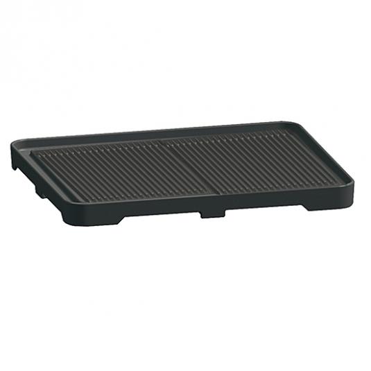 Gerillte Grillplatte | 1 Brenner