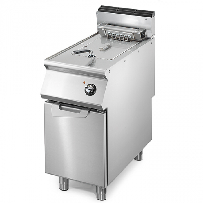 Elektro Fritteuse 1x 15 Liter Kapazität - Professionelle Fritteuse für die Gastronomie