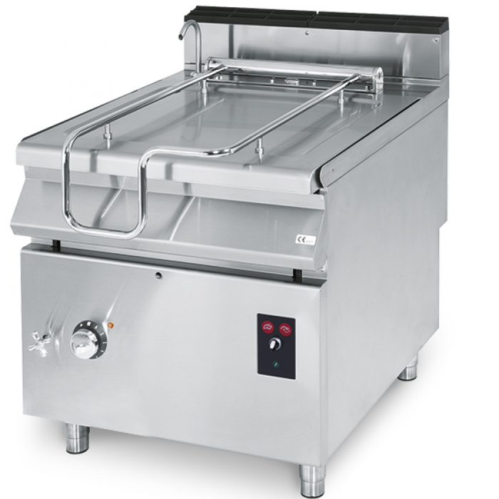 Elektro Kippbratpfanne 80 Liter Edelstahl motorisiert - Gastrohot