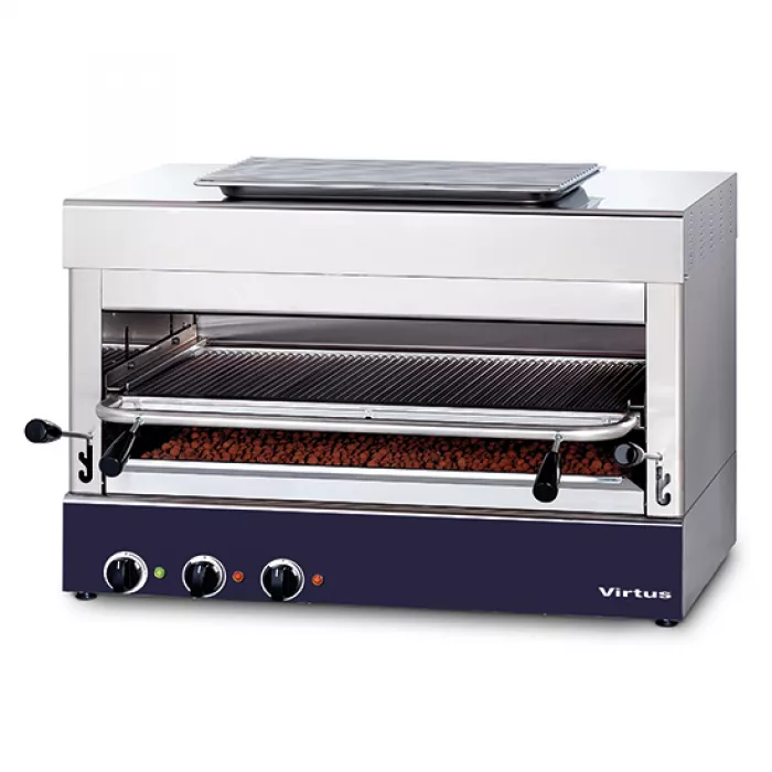 Elektrogrill bis 800°C + Grillrost 770x470 mm