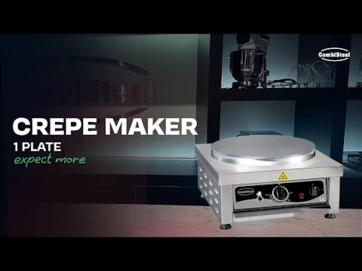 Crepe Geräte 1 Platte