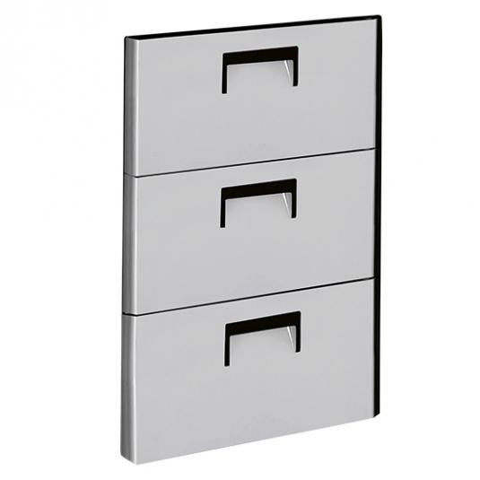 Schubladen-Set 3x 1/3 für Bierausschanktheken