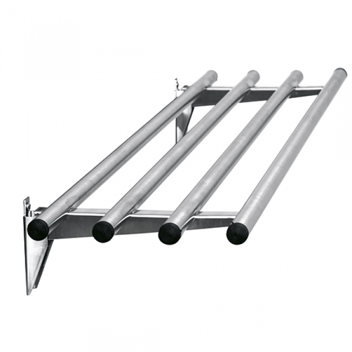 Klappbare gerade Tablettrutsche | B=2200 mm