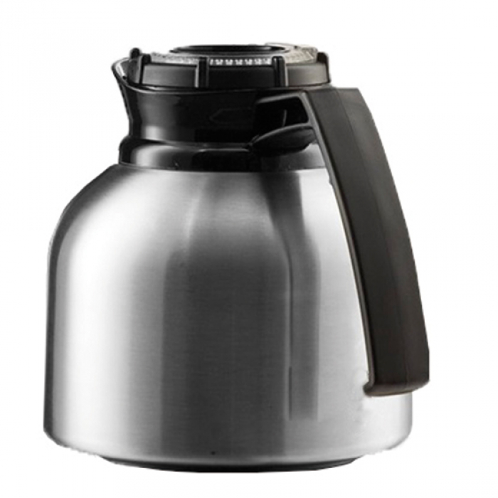 Isolierkanne 1,9 Liter - Thermoskanne für heiße Getränke - Edelstahl - Isolierflasche mit Druckknopf-Verschluss - Gastrohot