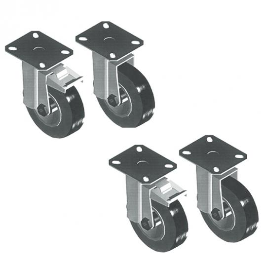 Räderkit bestehend aus 4 Rädern