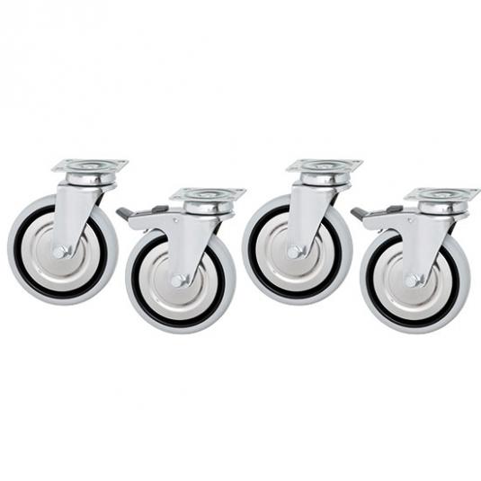 Räderkit für Schockfroster | 2 mit Bremsen