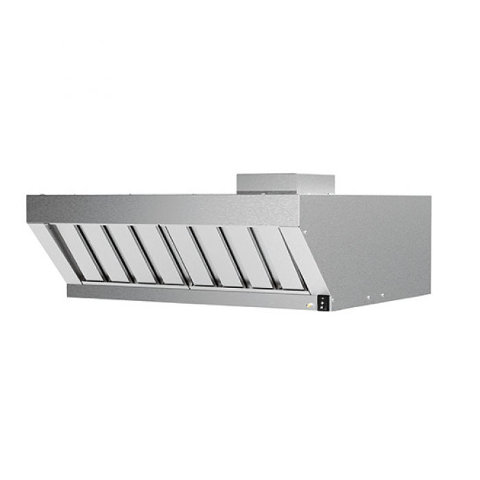 Kondensationshaube mit Kohlefilter für AIC0093/94/98/99 - Effektive Geruchsbeseitigung in der Gastronomie