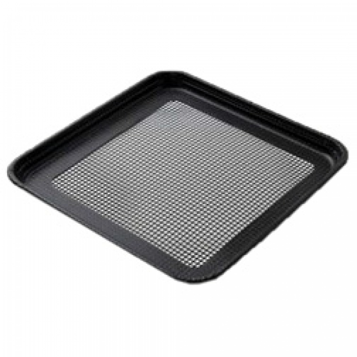 Backblech aus Teflon gelocht 286x286x19H mm - 2 Stk.