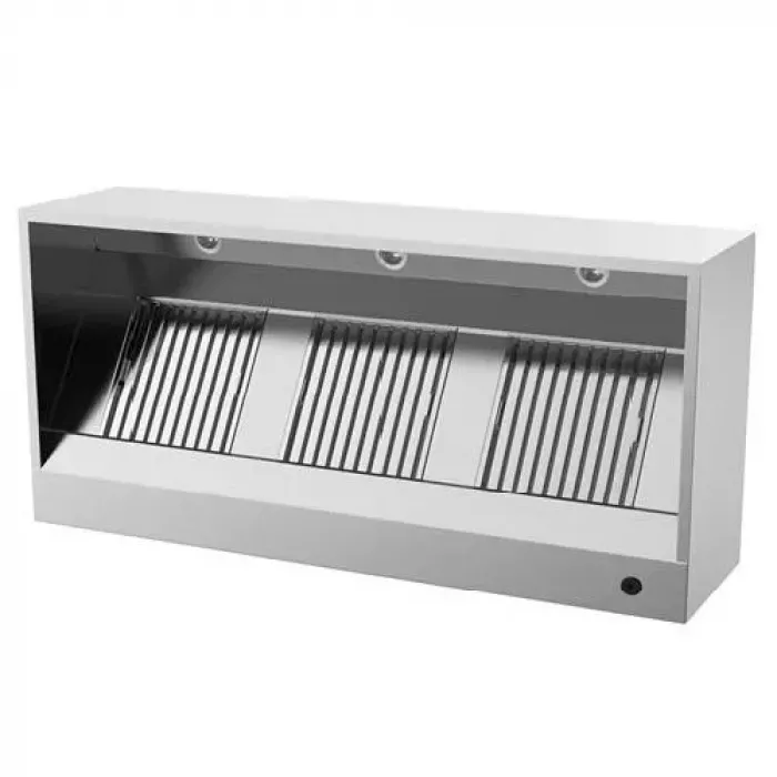 Dunstabzugshaube Box-Modell B3200xT1100xH400 Gewerbe robust