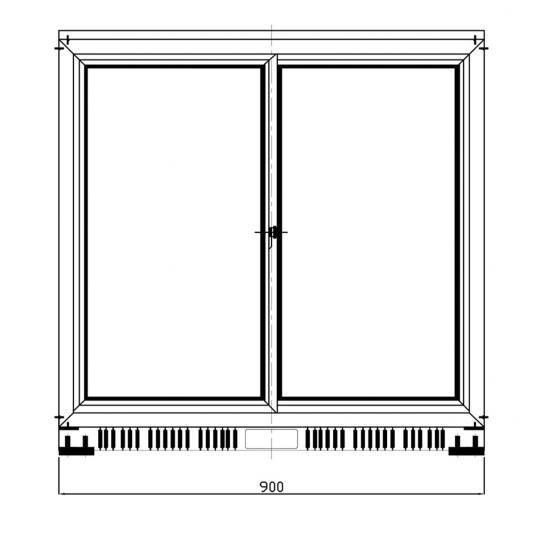 Barkühlschrank mit 2 Glasschiebetüren | 200 Liter