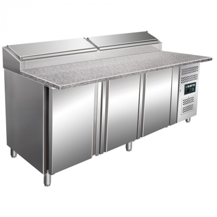 Belegstation Granitarbeitsplatte 1/3 GN 725 Liter