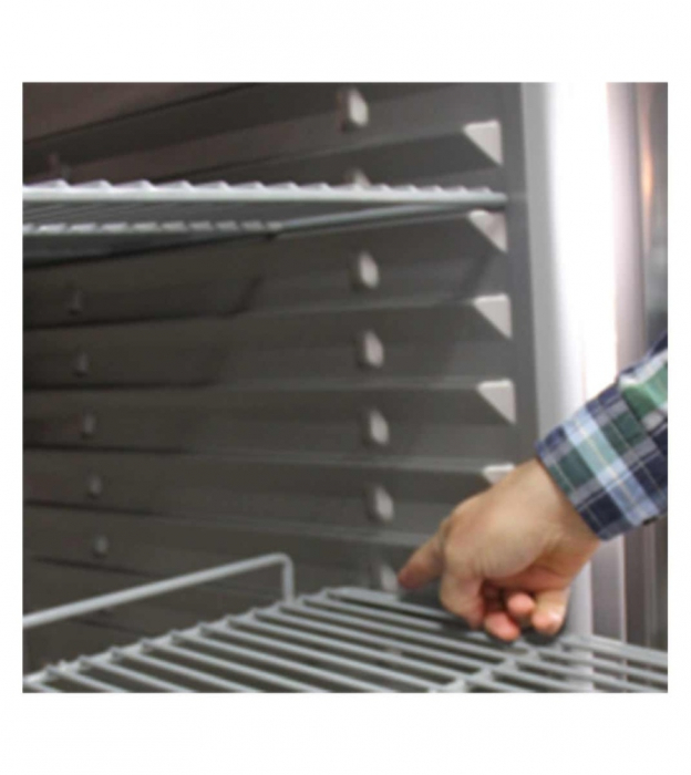 Edelstahl Kühlschrank mit Monoblock-System | 1410 Liter 2 Türen