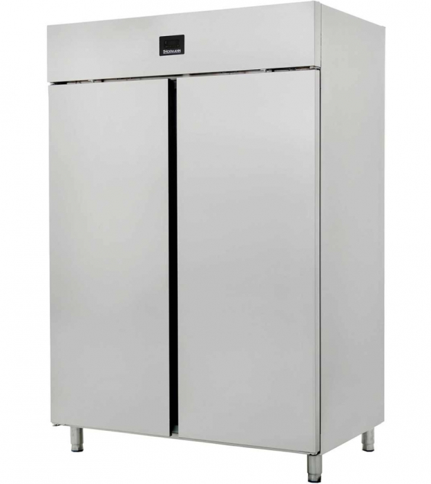 Edelstahl Kühlschrank mit Monoblock-System, 1410 Liter 2 Türen