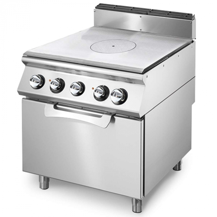 Elektro Glühplattenherd auf Elektroofen GN 2/1