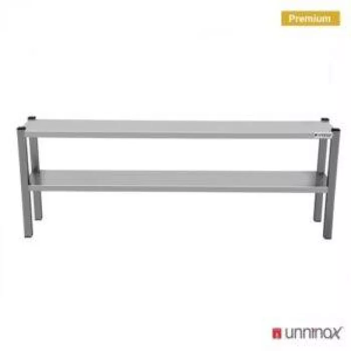 Aufsatzregal 2 Ebenen 2000x300x650mm stabil platzsparend robust