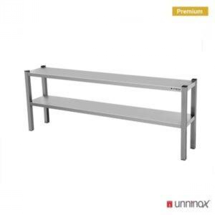 Aufsatzregal 2 Ebenen 2000x300x650mm stabil platzsparend robust