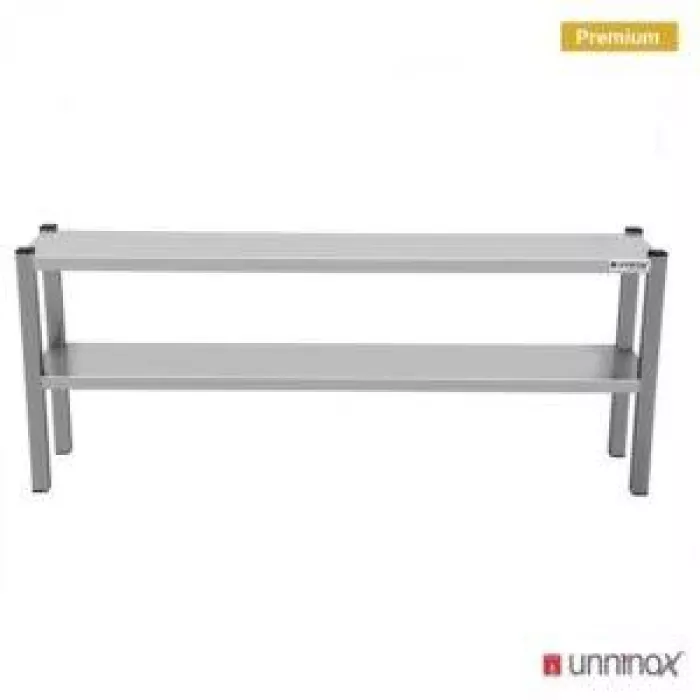 Aufsatzregal 2 Ebenen 2000x300x650mm stabil platzsparend robust