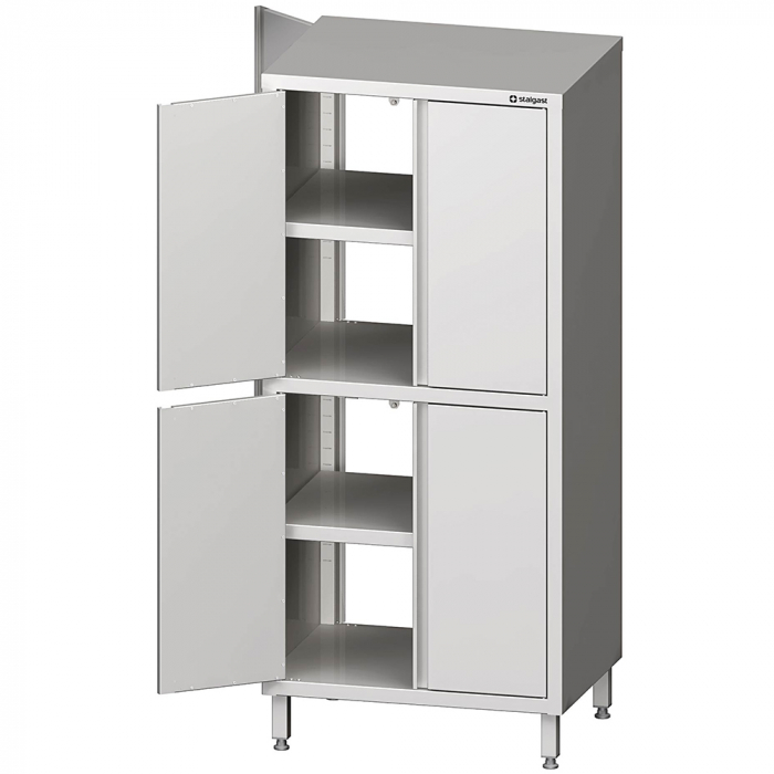 Durchreiche-Hochschrank mit Flügeltüren, 1200x700x1800 mm,