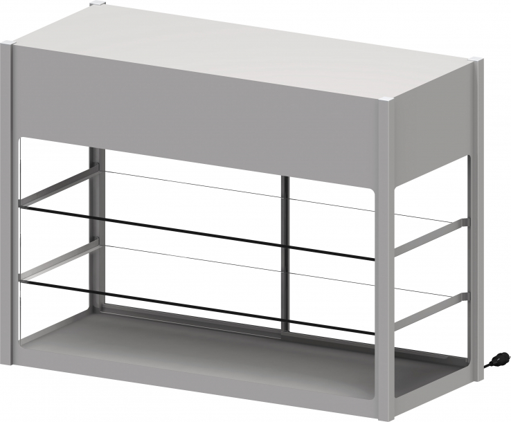 Kühlaufsatzvitrine   1435x600x1150 mm