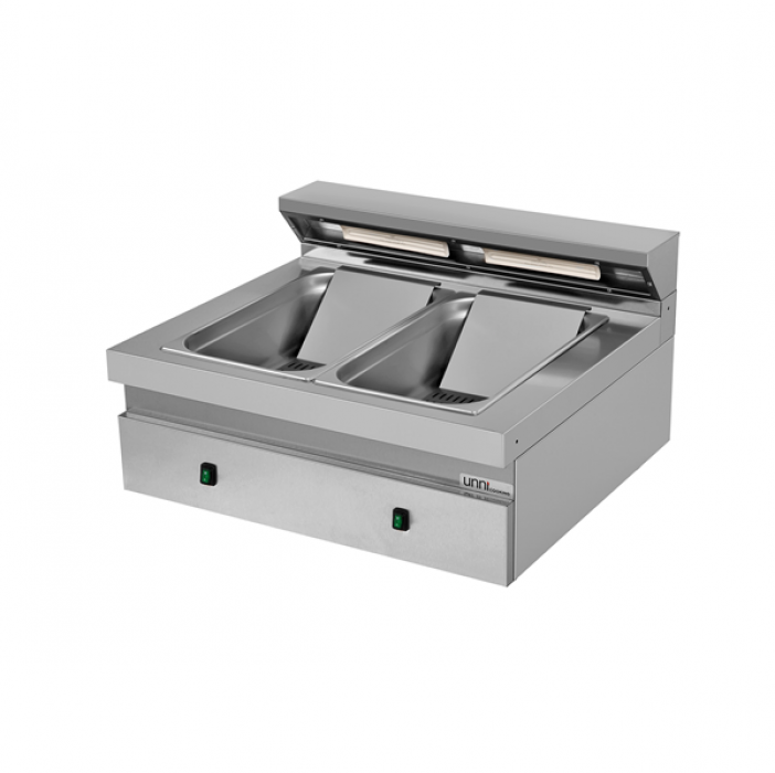 Chipswärmer 700 E70PD20B – 2 kW, 800x700x350 mm, Gastronomie
