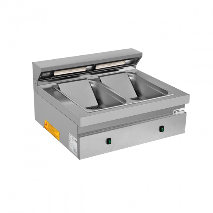 Chipswärmer 700 E70PD20B – 2 kW, 800x700x350 mm, Gastronomie