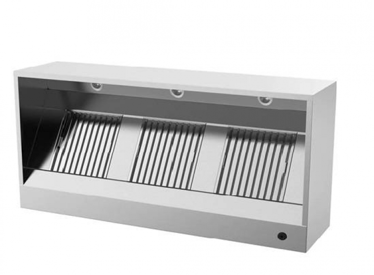 Dunstabzugshaube Box Model 950mm Edelstahl LED Labyrinthfilter