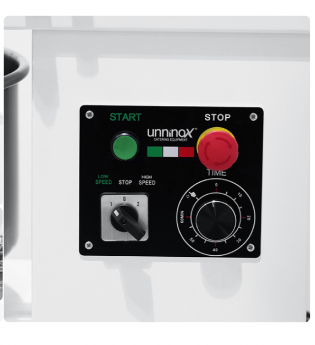 Teigknetmaschine 30 Liter 2 Geschwindigkeiten 400V Profi