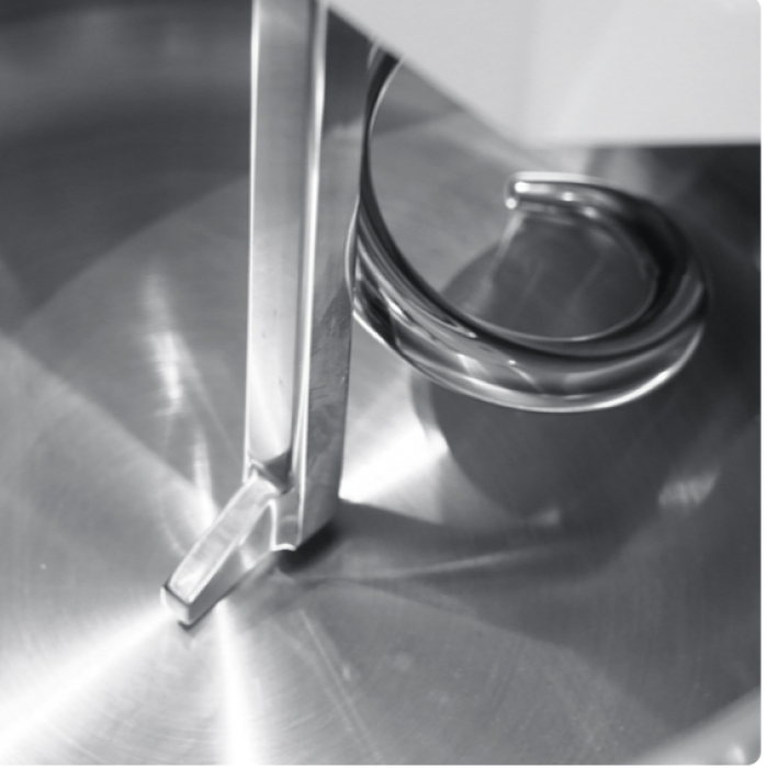 Teigknetmaschine – 20L, 2 Geschwindigkeiten, 400V