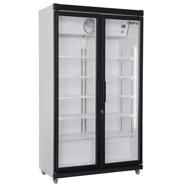 Saro GTK 850 OC Glastürkühlschrank mit 2 Flügeltüren | 785 Liter