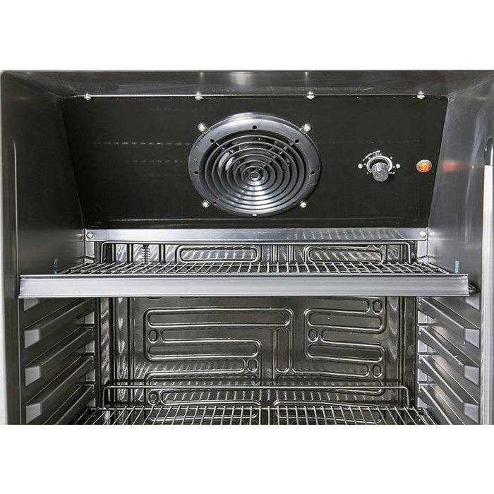 GTK 360 Getränkekühlschrank 360 Liter mit 1 Glastür | Schwarz