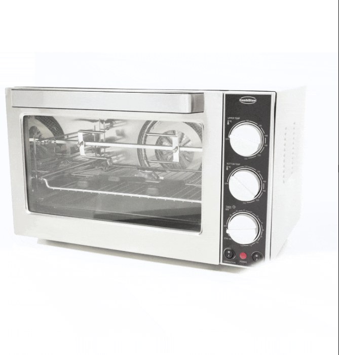 Elek. Convectieoven met Rotisserie Functie | Combisteel 7543.0025