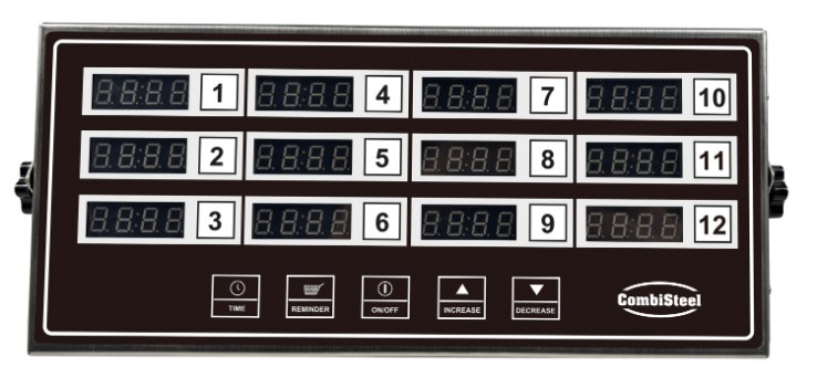 Digitaler Küchentimer 12 Kanäle Dkt-12 · 7517.0020
