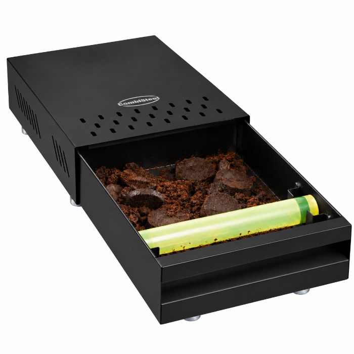 Kaffee Klopfdose Schwarz | Combisteel 7555.0005