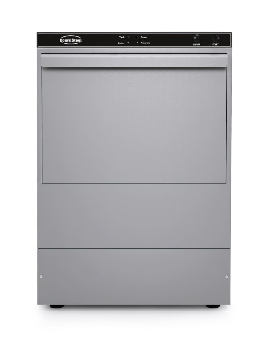 Geschirrspülmaschine Frontbedienung Ent 500-230 Dp Dde mit Abwasserpumpe und Spülmitteldosierer | Combisteel 7082.0060