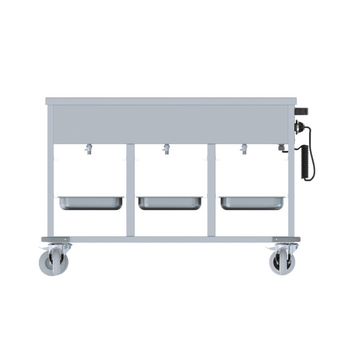 Bain-Marie Wagen 3/1. | Combisteel 7178.1160