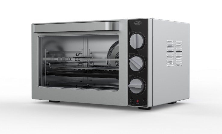 Elek. Convectieoven met Rotisserie Functie | Combisteel 7543.0025