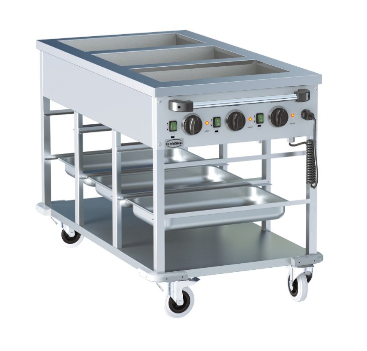 Bain-Marie Wagen 3/1. · 7178.1160