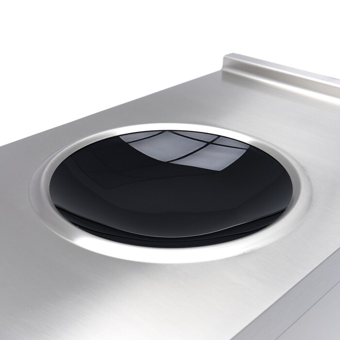 Maxima Induktions-Wokkocher 700 – Ø28cm – 5000W – mit Untergestell · 09371300